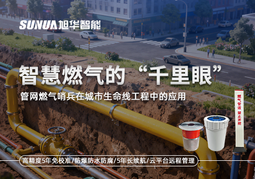 智慧燃气的“千里眼”：管网燃气哨兵在城市生命线工程中的应用